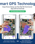 My Pet Command 2-in-1 Smart Wireless GPS Dog Fence and Training Shock Collar