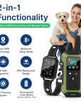 My Pet Command 2-in-1 Smart Wireless GPS Dog Fence and Training Shock Collar