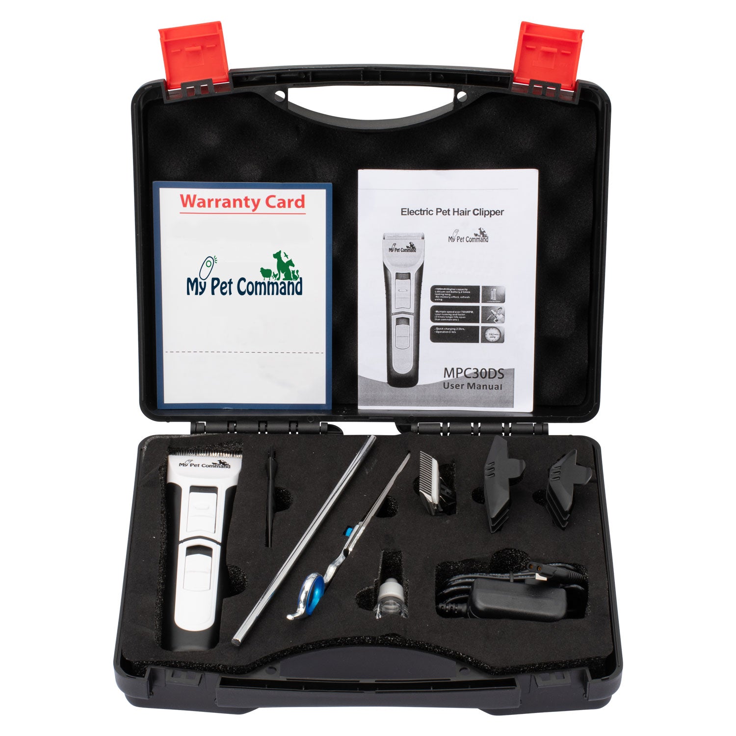 My Pet Command Professional Cordless  Dog Grooming Clipper Kit