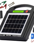 Portable Solar Powered Energiser Charger for Electric Fence