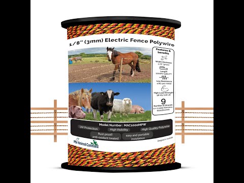 Spools, Poliwire etc — Permanent and Temporary Livestock Electric Fencing —  Progressive Farming Company
