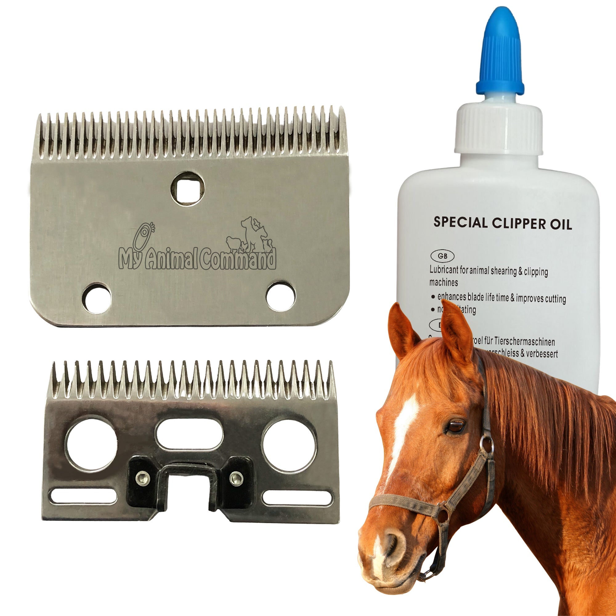 Replacement Beiyuan Blades for MAC400 Horse Clipper