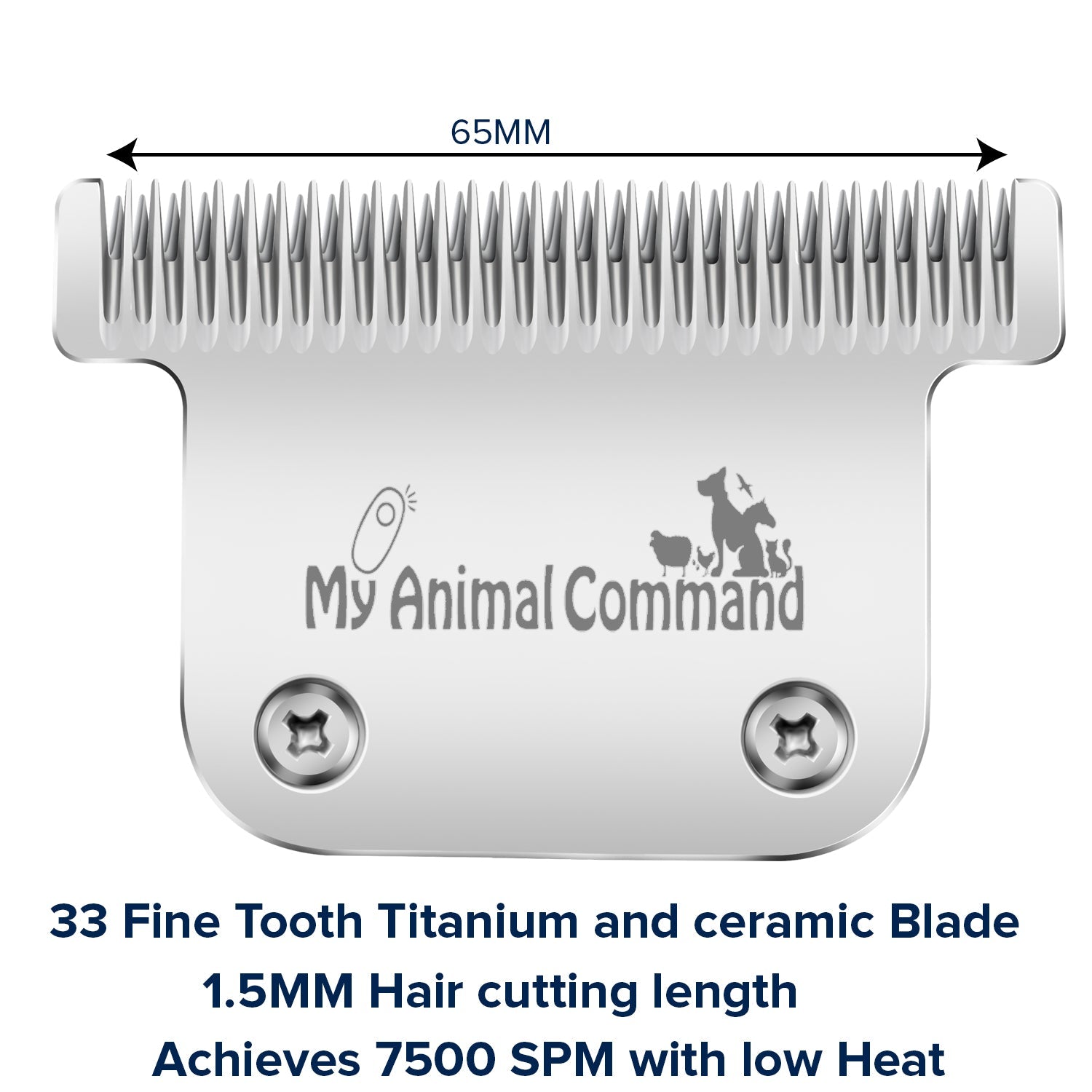 My Animal Command Replacement or Additional Blades for Animal/Livestock/Sheep/Pet Clipper Model Number MAC600 - My Pet Command