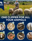 My Animal Command Replacement or Additional Blades for Animal/Livestock/Sheep/Pet Clipper Model Number MAC600 - My Pet Command