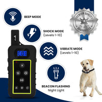 My Pet Command 1.25 Mile (6600 Ft) Dog Training Collar Safe Dog Shock Collar with Remote - My Pet Command