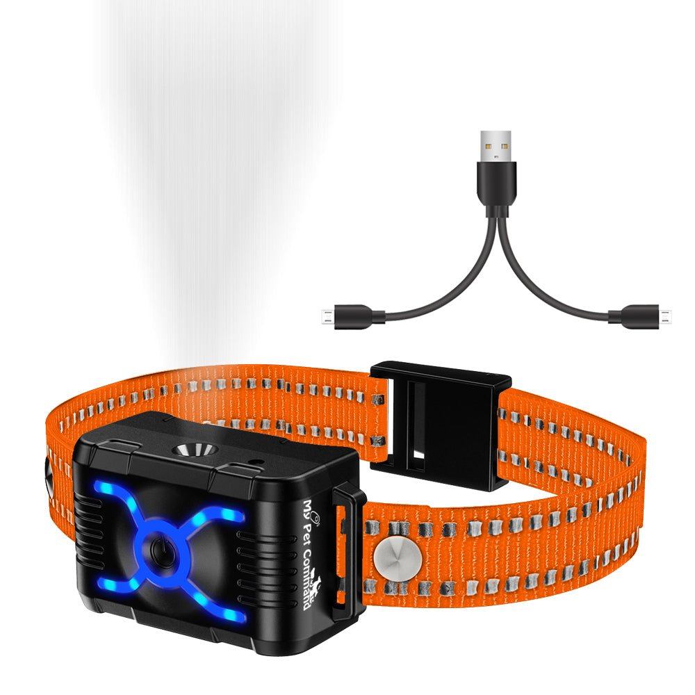 0.5 Mile Range Citronella No Shock Dog Training Collar with Remote, Vibration, Spray, Tone and Light - My Pet Command