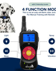 0.5 Mile Range Citronella No Shock Dog Training Collar with Remote, Vibration, Spray, Tone and Light - My Pet Command