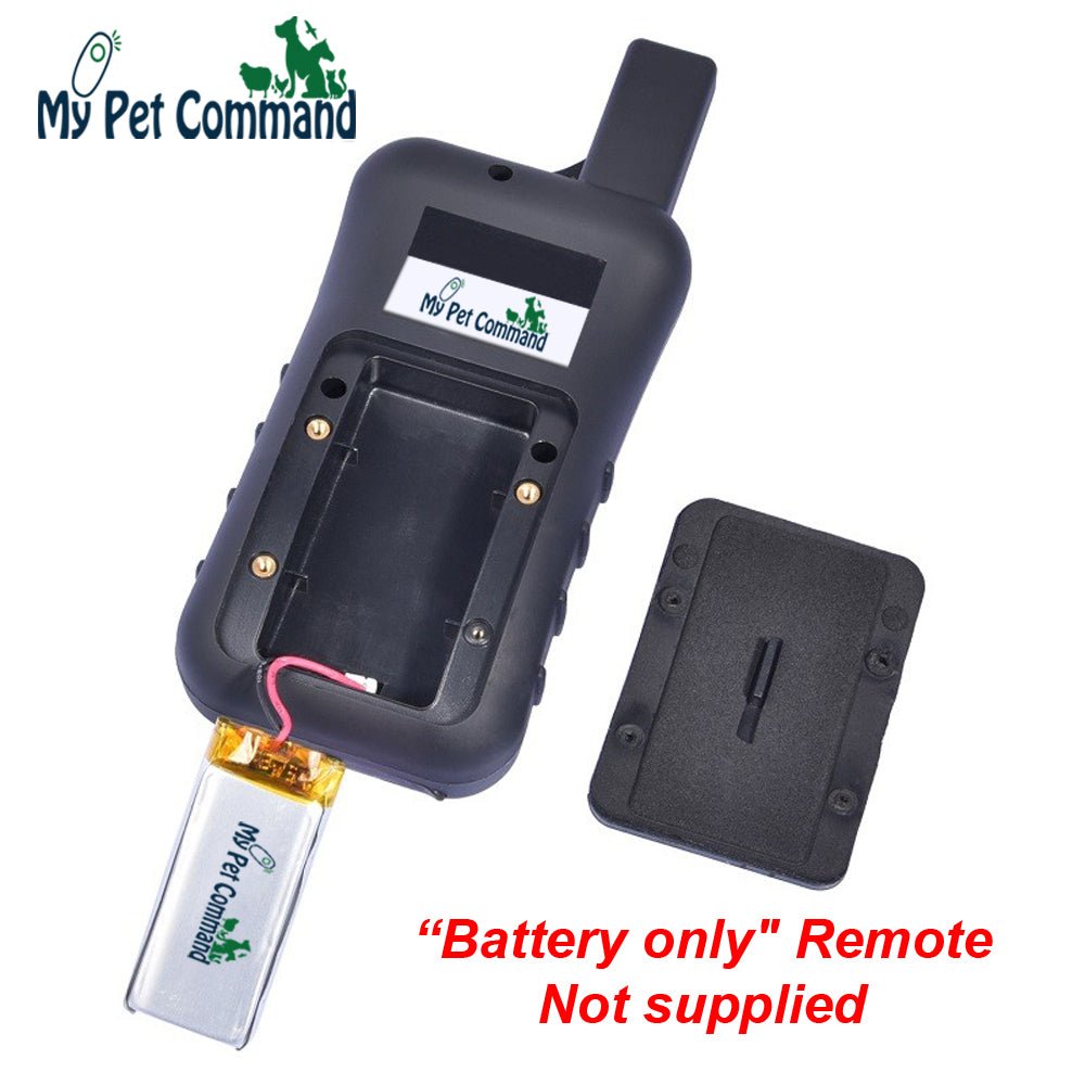 MY PET COMMAND REPLACEMENT RECH. LITHIUM BATTERIES FOR COLLAR & REMOTE DT AND DF MODELS - My Pet Command