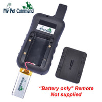 MY PET COMMAND REPLACEMENT RECH. LITHIUM BATTERIES FOR COLLAR & REMOTE DT AND DF MODELS - My Pet Command