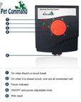 My Pet Command Waterproof Electric Dog Fence Containment system - My Pet Command