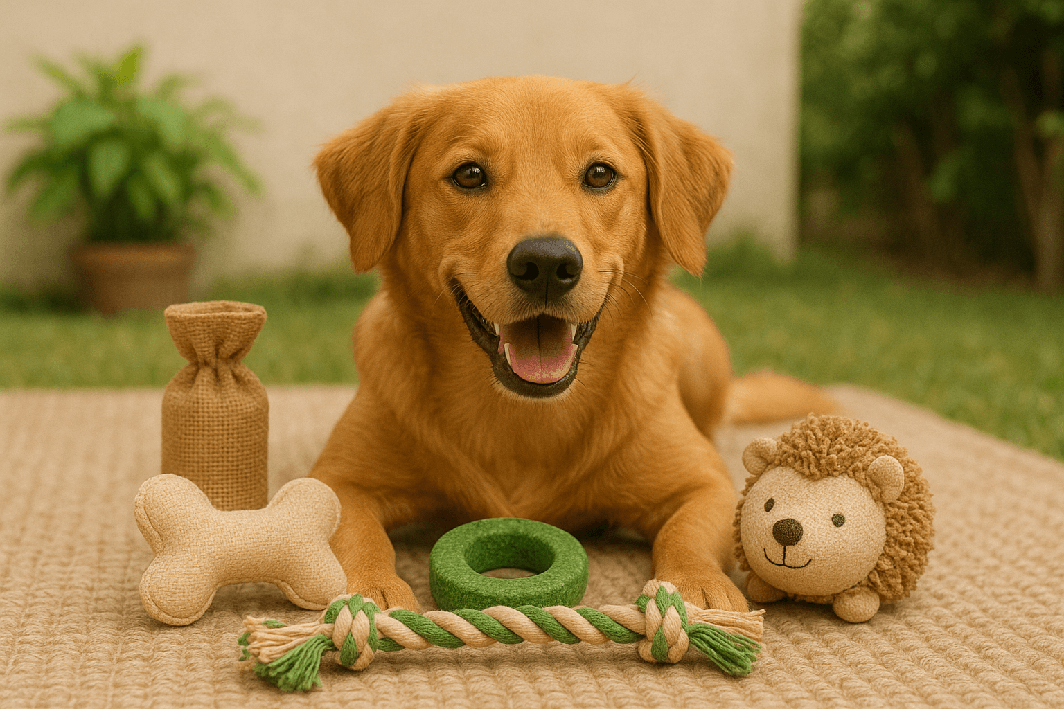 affordable eco-friendly dog toys on the market