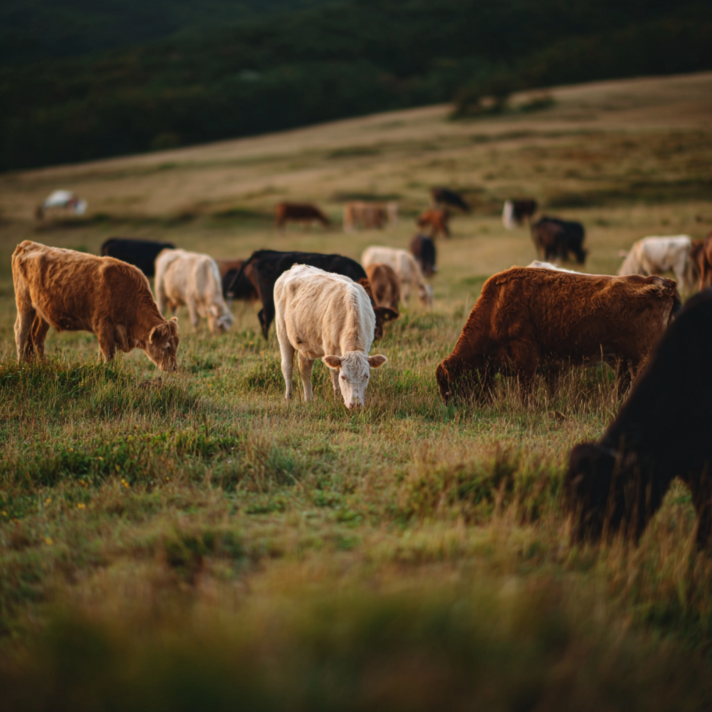 My Animal Command portable solar fence energizer powering an off-grid electric fence system in a remote livestock pasture for cattle, horses, and rotational grazing management.