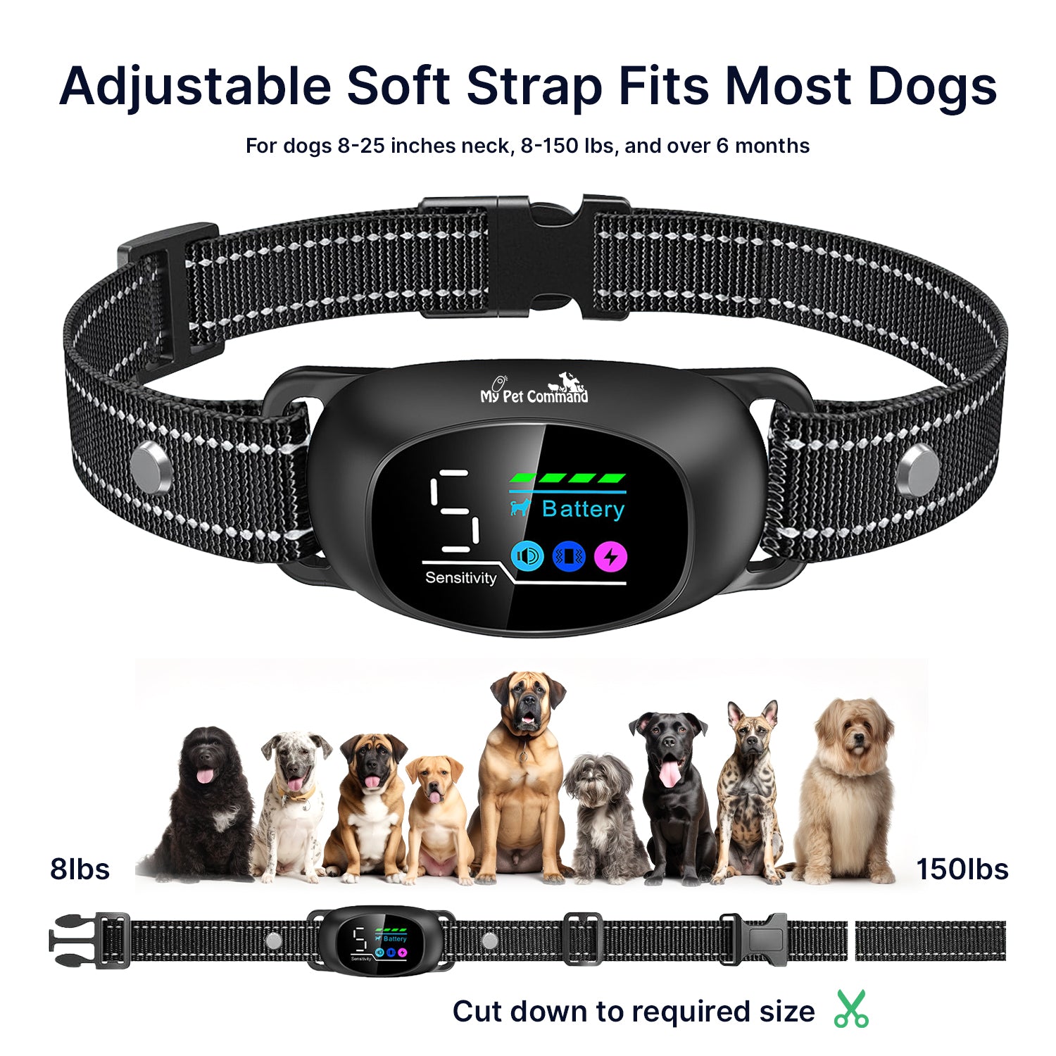 Best Pet 2-1 Auto Anti Bark Collar for Dogs -Smart Training Extra Remote Tags Only Best Pet 2-1 Auto Anti Bark Collar for Dogs -Smart Training Extra Remote Tags Only