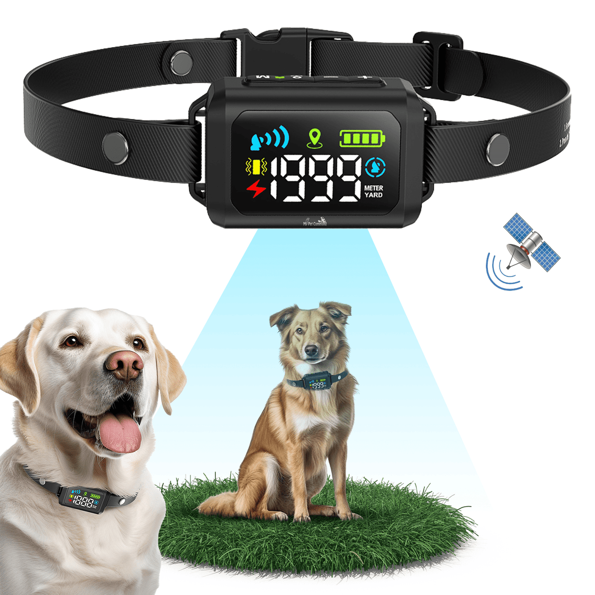 Curated visual reference: Gallery Detail: Wireless Gps Dog Fence With Collar