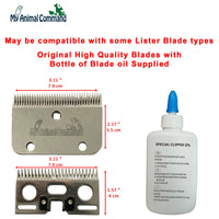 My Animal Command Replacement Beiyuan Blades for MAC400 Horse Clipper - My Pet Command