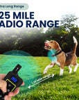 My Pet Command 1.25 Mile (6600 Ft) Dog Training Collar Safe Dog Shock Collar with Remote - My Pet Command