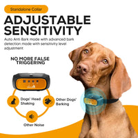 My Pet Command 2 in 1 Auto Citronella Spray bark remote dog training collar - My Pet Command