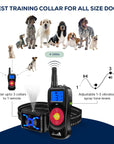 0.5 Mile Range Citronella No Shock Dog Training Collar with Remote, Vibration, Spray, Tone and Light - My Pet Command