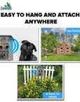 MY PET COMMAND 50FT LONG RANGE ANTI BARKING DEVICE, AUTO ULTRASONIC DOG BARK DETERRENT - My Pet Command