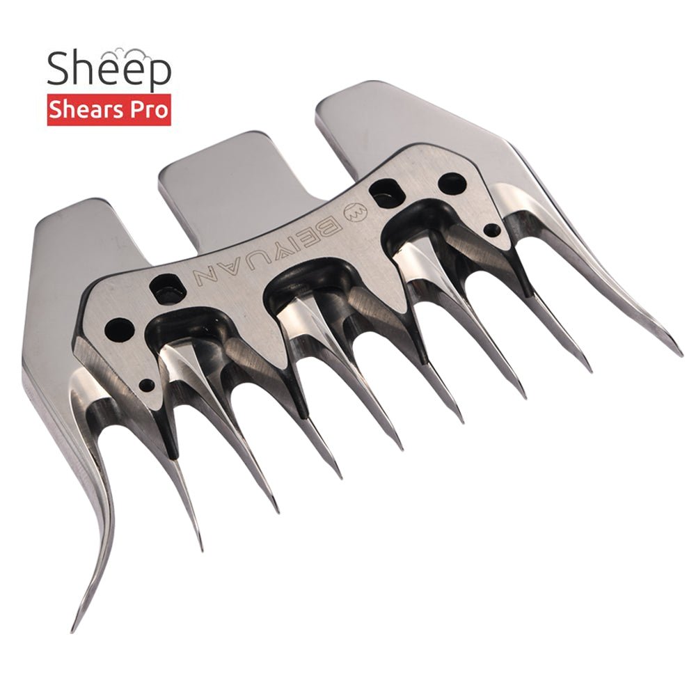 Sheep Shears Pro Replacement/Additional Beiyuan Clipper Blades for SSP500W Clipper - My Pet Command