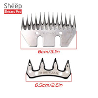 Sheep Shears Pro Replacement/Additional Beiyuan Clipper Blades for SSP500W Clipper - My Pet Command