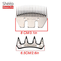 Sheep Shears Pro Replacement/Additional Beiyuan Clipper Blades for SSP500W Clipper - My Pet Command